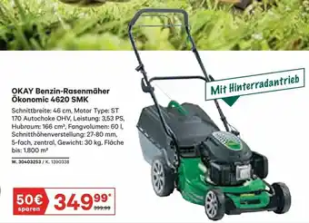 Lagerhaus Okay Benzin-Rasenmäher Ökonomic 4620 SMK Angebot