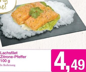 Sutterlüty Lachsfilet Zitrone-Pfeffer 100 g Angebot