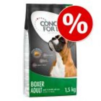 Zooplus 1 kg / 1,5 kg concept for life zum probierpreis! Angebot