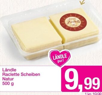 Sutterlüty Ländle Raclette Scheiben Natur 500 g Angebot