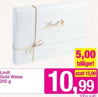 Sutterlüty Lindt Gold Weiss 250 g Angebot