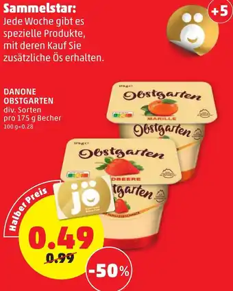 PENNY Sammelstar Danone Obstgarten 175g Angebot