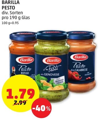 PENNY Barilla Pesto 190g Angebot