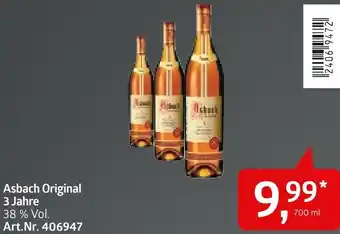 AGM Asbach Original 3 Jahre 700 ml Angebot