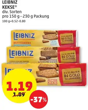 PENNY Leibniz Kekse 150g-230g Angebot