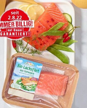 Spar Bio-lachsfilet Angebot