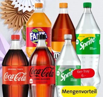 Spar Coca cola limonade Angebot