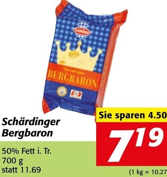 Strasser Markt Schärdinger Bergbaron 700 g Angebot