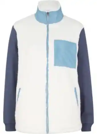 Bonprix Teddy-fleece jacke mit sweat-ärmeln Angebot