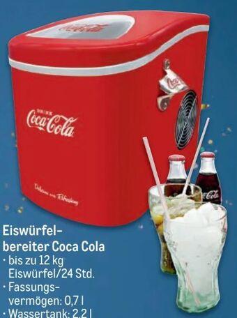 Metro Eiswürfelbereiter cocacola Angebot