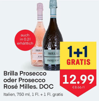 MPreis Brilla Prosecco Oder Prosecco Rose Milles.DOC Angebot