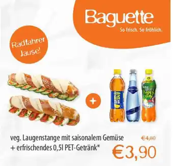 MPreis Veg. Laugenstange Mit Saisonalem Gemüse Angebot