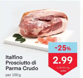 MPreis Italfino Proscuitto Di Parma Crudo 100g Angebot