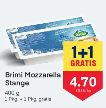 MPreis Brimi Mozzarella Stange 400g Angebot