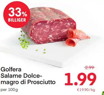 MPreis Golfera Salame Dolce-Magro Di Prosciutto 100g Angebot
