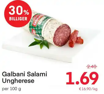 MPreis Galbani Salami Ungherese 100g Angebot
