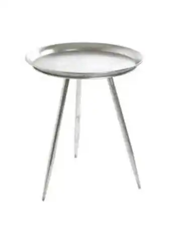 Mömax Beistelltisch in silberfarben ø ca. 44cm Angebot