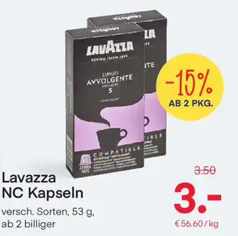 MPreis Lavazza NC Kapseln 53g Angebot
