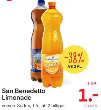 MPreis San Benedetto Limonade Angebot