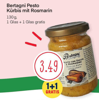 MPreis Bertagni Pesto Kürbis Mit Rosmarin 130g Angebot