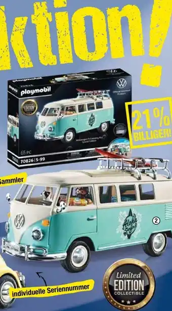 Maximarkt 70826 Volkswagen T1 Camping Bus-Limitierte Auflage Angebot