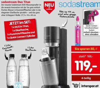 Interspar Sodastream Duo Titan Angebot