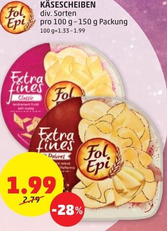 PENNY Fol Epi Käsescheiben 100g- 150 g Angebot