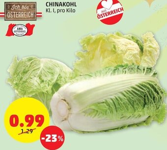 PENNY Chinakohl pro kilo Angebot