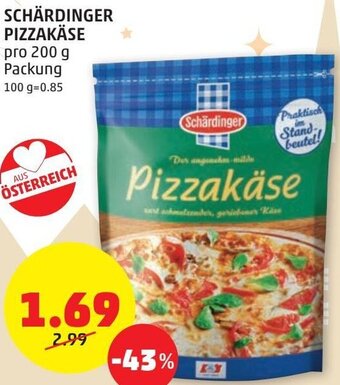PENNY Schärdinger Pizzakäse 200 g Angebot