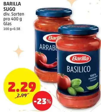 PENNY Barilla Sugo 400 g Angebot
