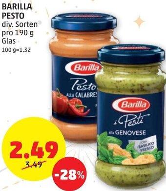 PENNY Barilla Pesto 190 g Angebot
