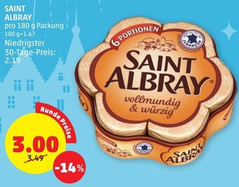 PENNY Saint Albray 180 g Angebot