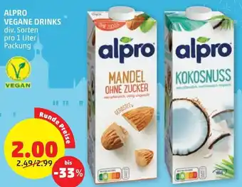 PENNY Alpro Vegane Drinks 1 Liter Angebot