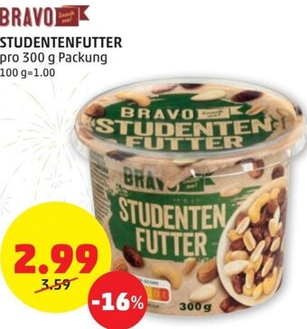 PENNY Bravo Studentenfutter 300 g Angebot