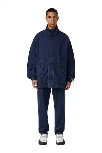Diesel Loose-fit jacke aus trackdenim Angebot
