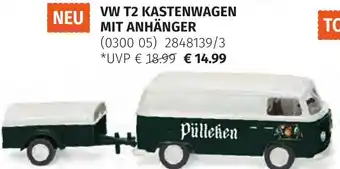 Müller Wiking VW T2 Kastenwagen Mit Anhänger Angebot