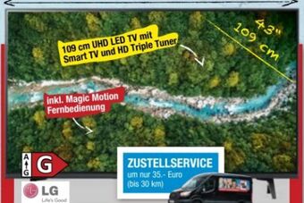 Maximarkt Led tv 43up77006lb Angebot