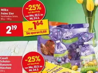 Interspar Milka Feine Eier 90g-100g Angebot