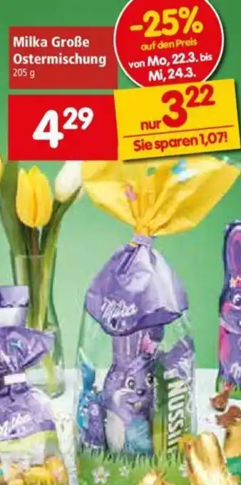 Interspar Milka Große Ostermischung 205g Angebot