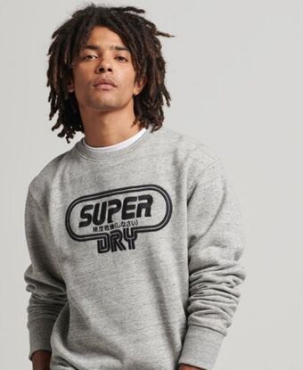 Superdry Vintage game on 90s logo sweatshirt Angebot