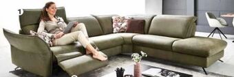 Polstermöbel Fischer Ecksofa leder Angebot