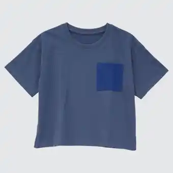 UNIQLO Toddler airism cotton colour block t-shirt Angebot
