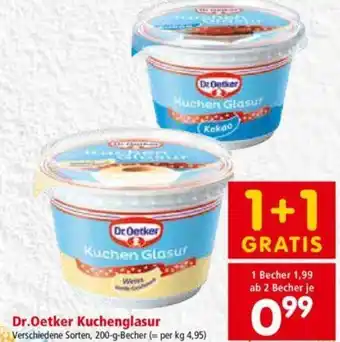 Interspar Dr. Oetker Kuchenglasur 200g Angebot