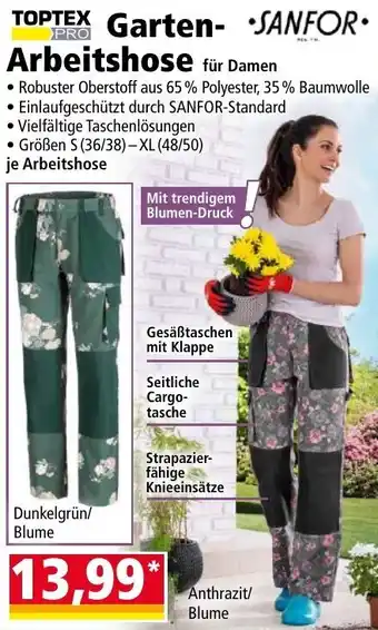 Norma Garten Arbeitshose S(36/38)-XL (48/50) Angebot