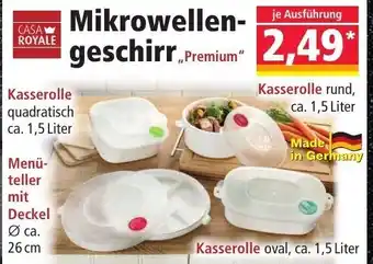 Norma Casa Royale Mikrowellen-Geschirr Angebot