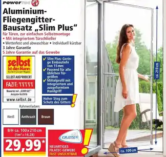 Norma Power Aluminium-Fliegengitter-Bausatz Angebot