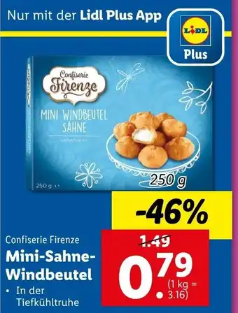 Lidl Confiserie Firenze Mini-Sahne-Windbeutel Angebot