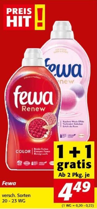 Nah&Frisch Fewa 20-23 WG Angebot