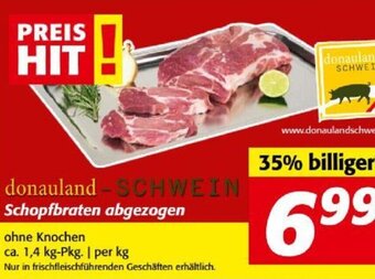 Nah&Frisch Schopfbraten Abgezogen per kg Angebot
