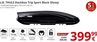 A.T.U. z.B. Thule Dachbox Trip Sport Black Glossy Angebot